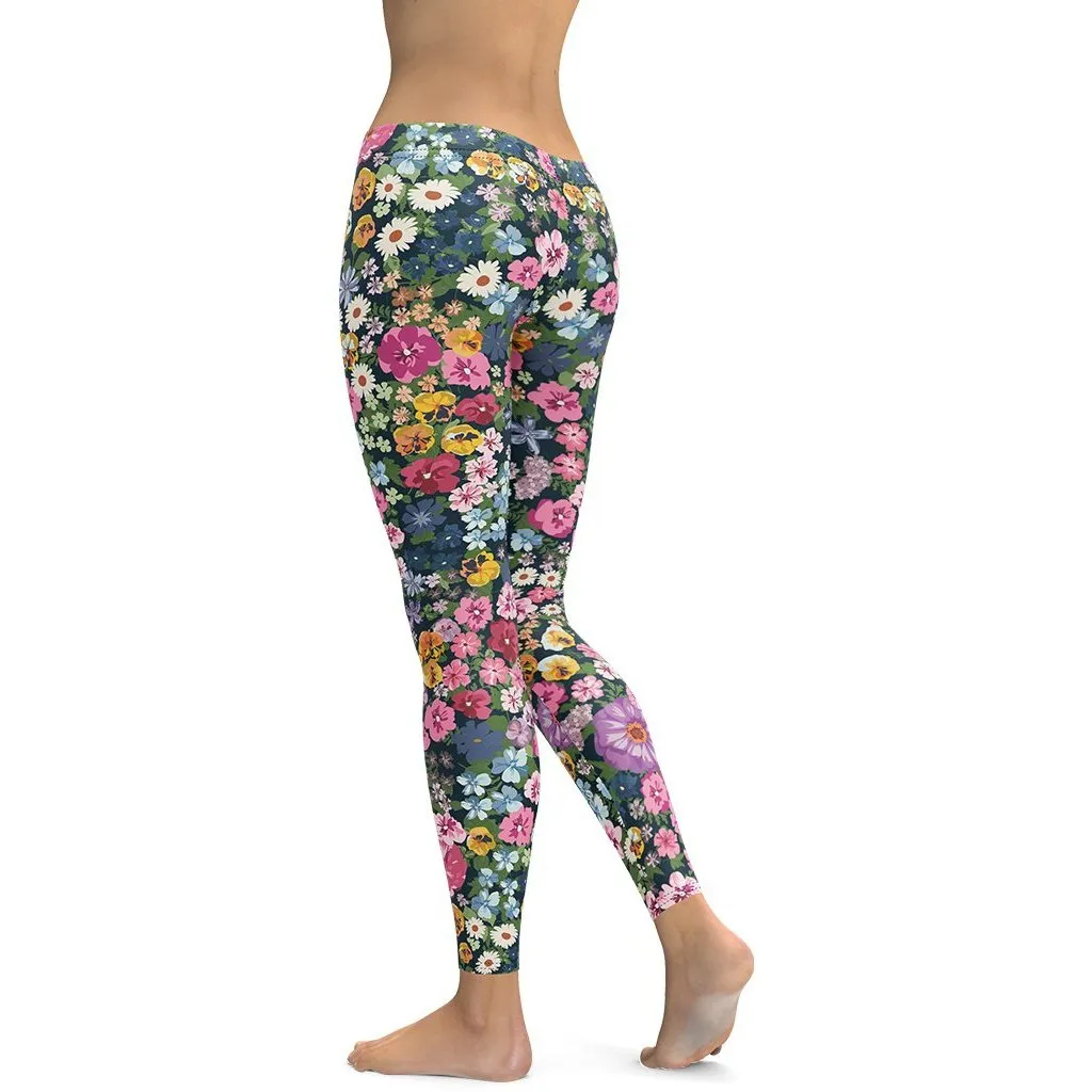 Pretty Floral Leggings