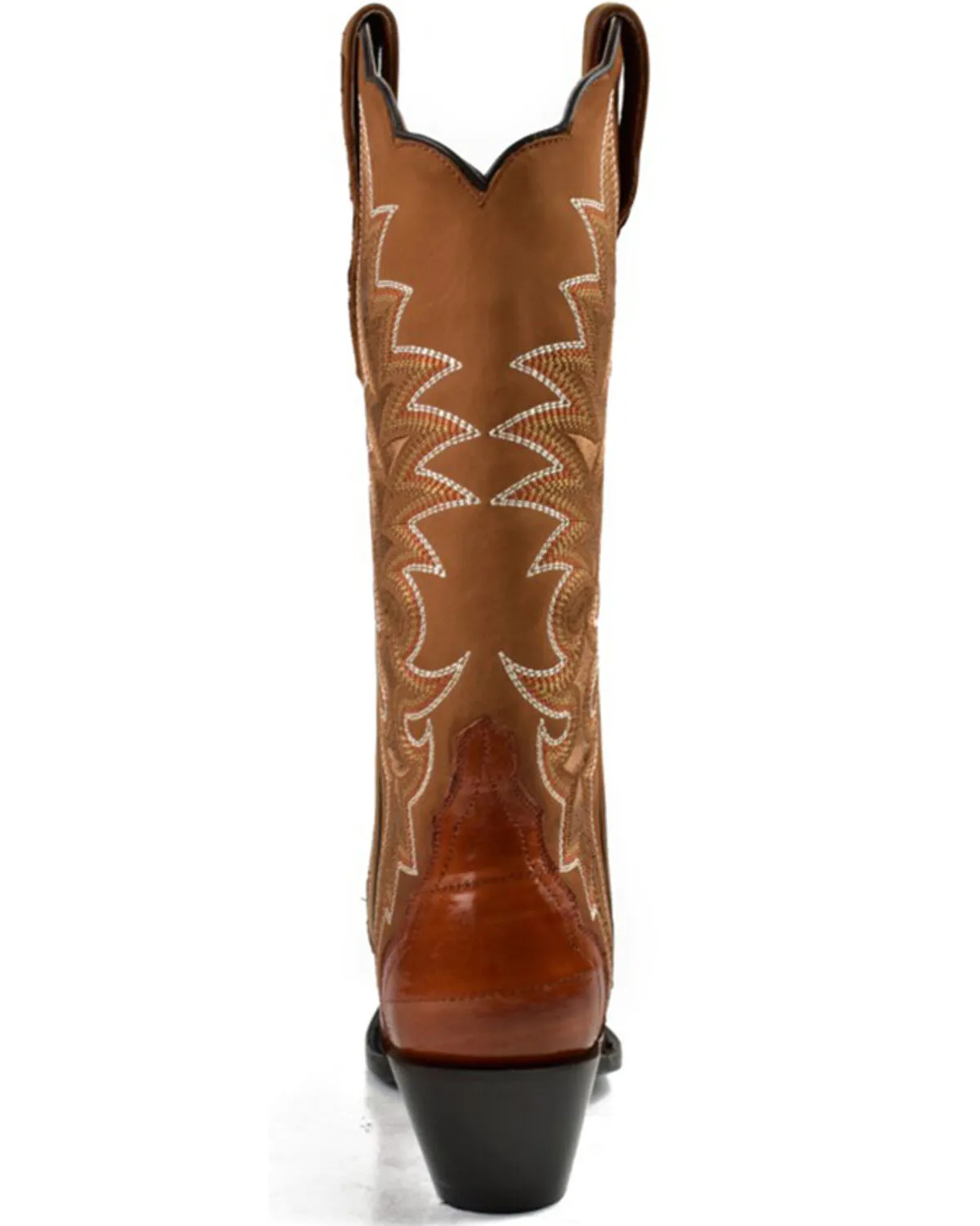 Product Name:  Dan Post Women's Eel Peanut Exotic Western Boot - Snip Toe