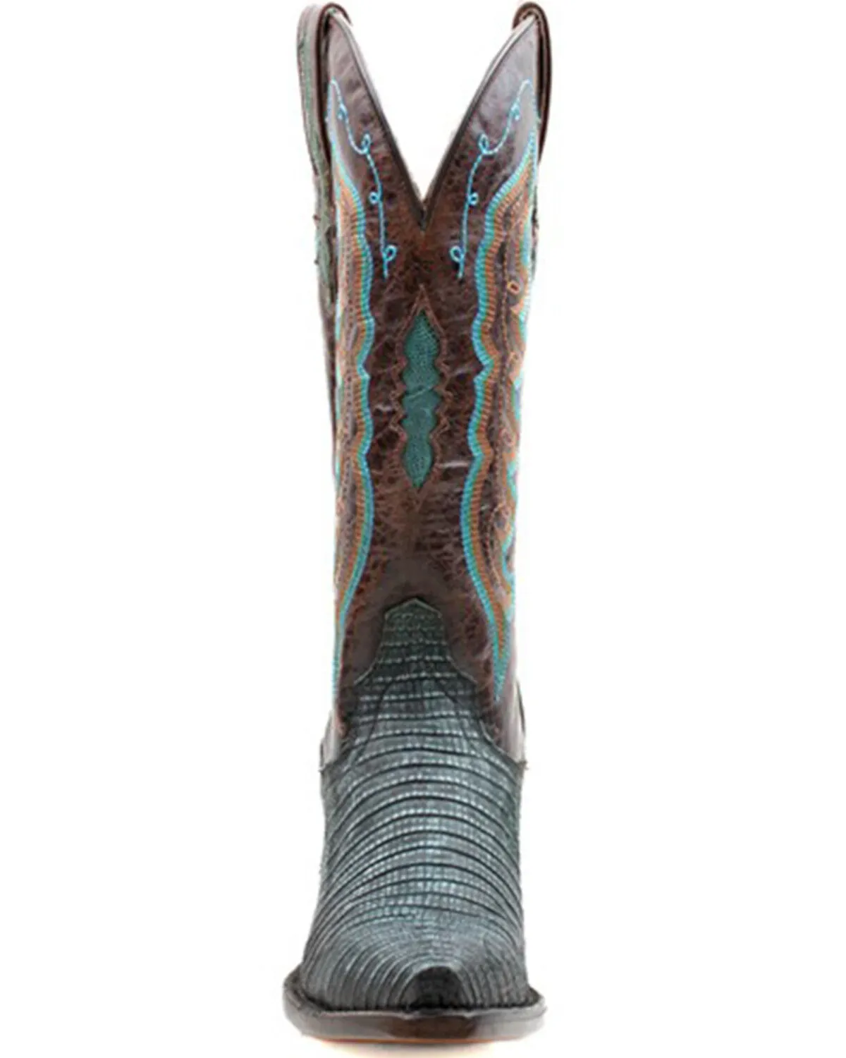 Product Name:  Dan Post Women's Rustic Exotic Lizard Western Boot - Snip Toe