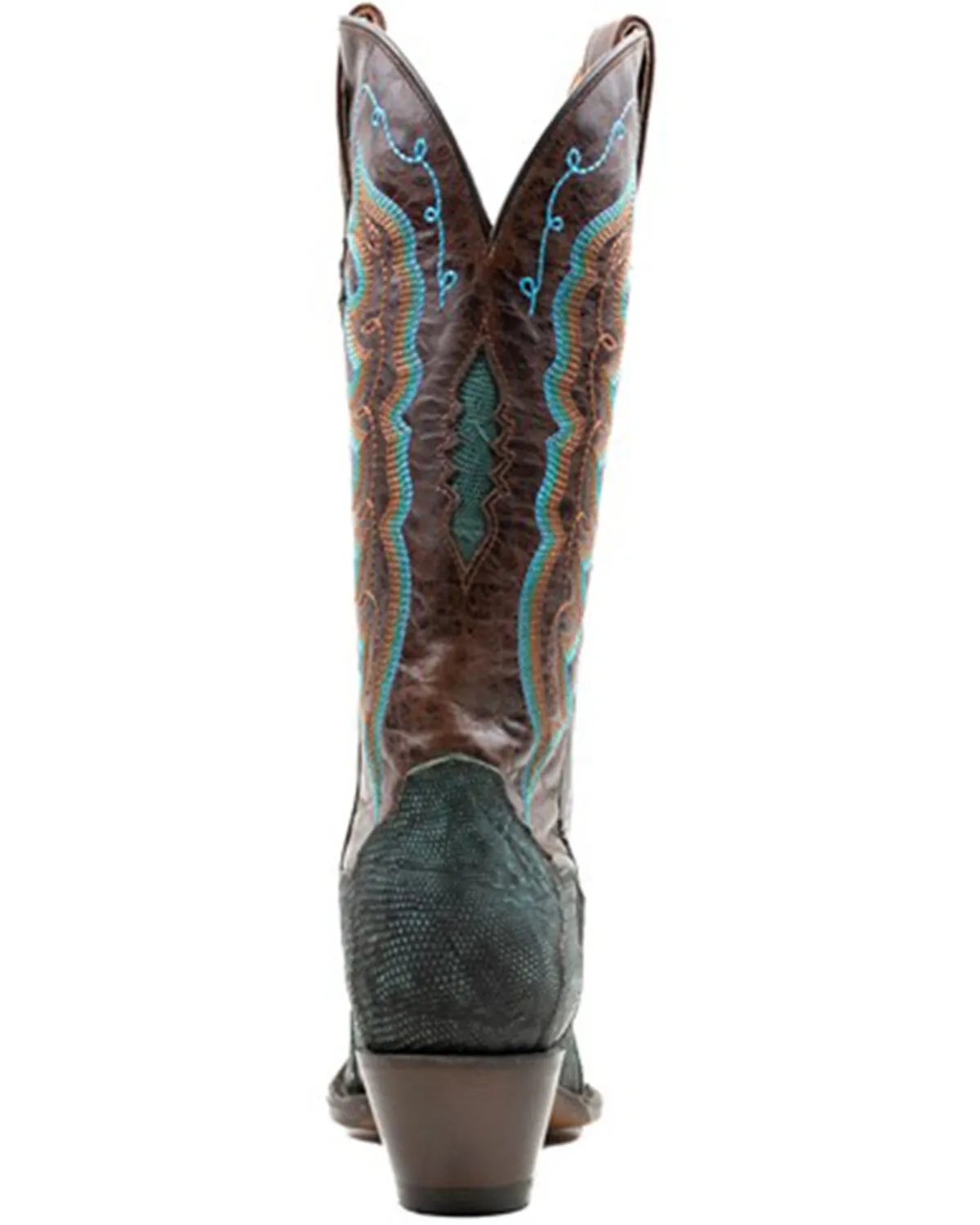 Product Name:  Dan Post Women's Rustic Exotic Lizard Western Boot - Snip Toe