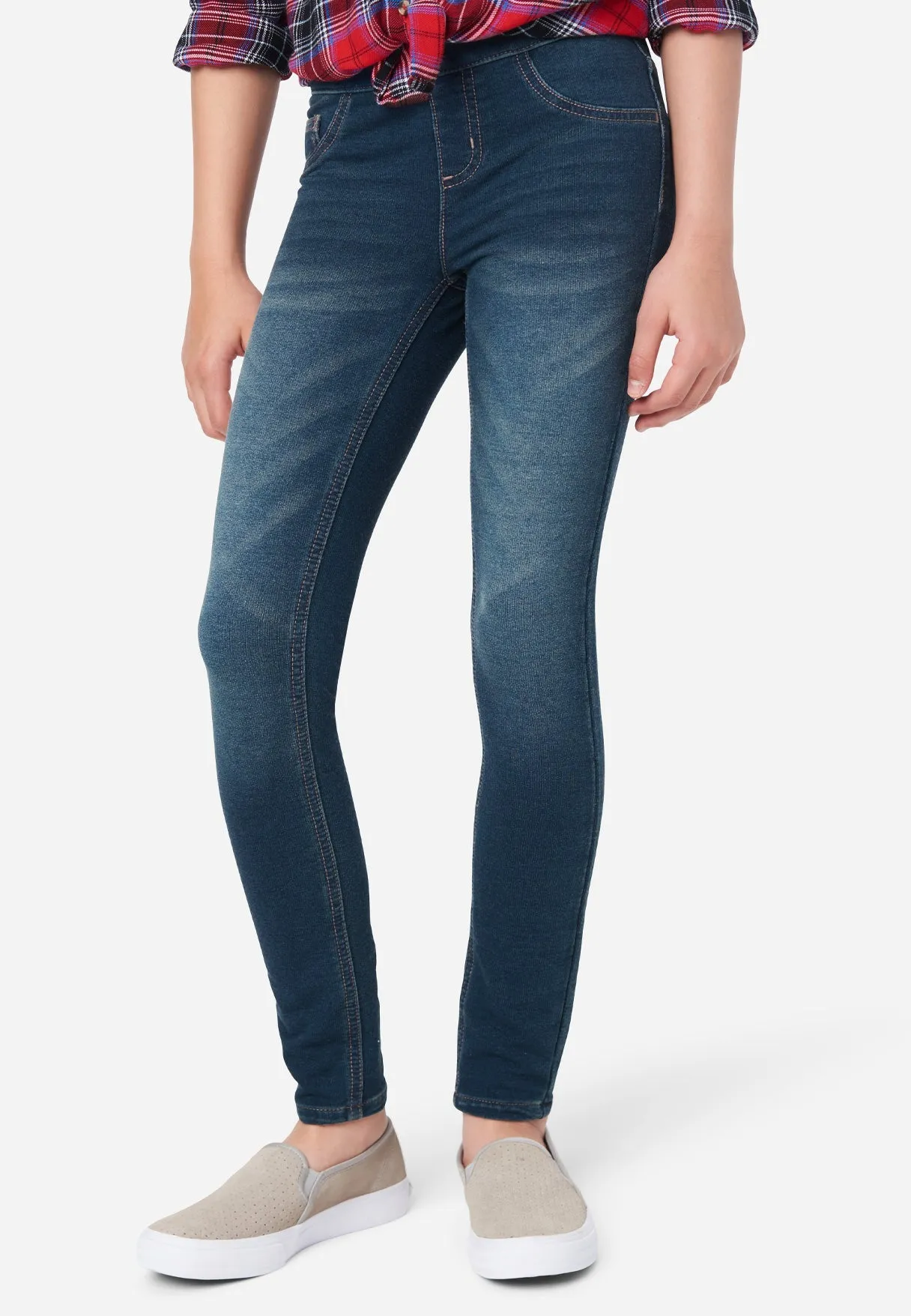 Pull-On Jean Leggings