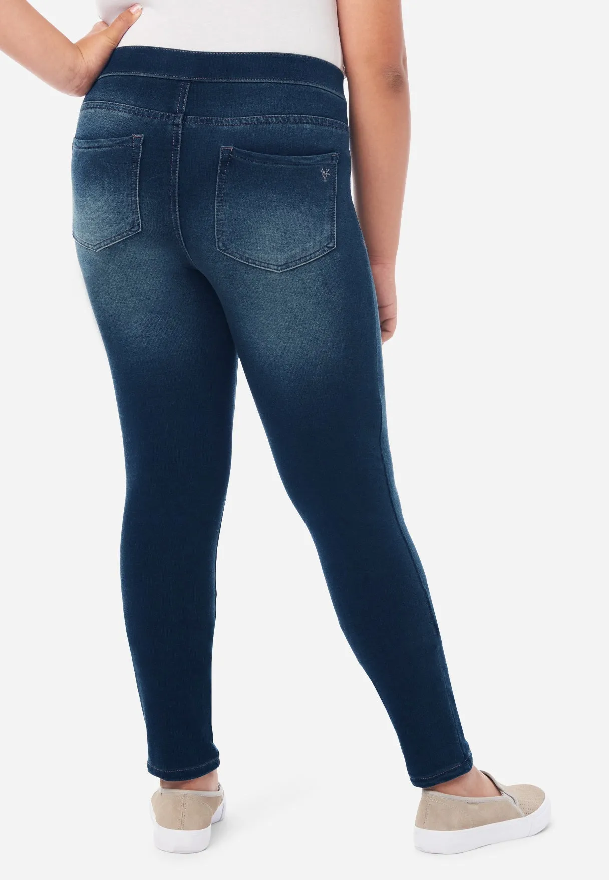 Pull-On Jean Leggings