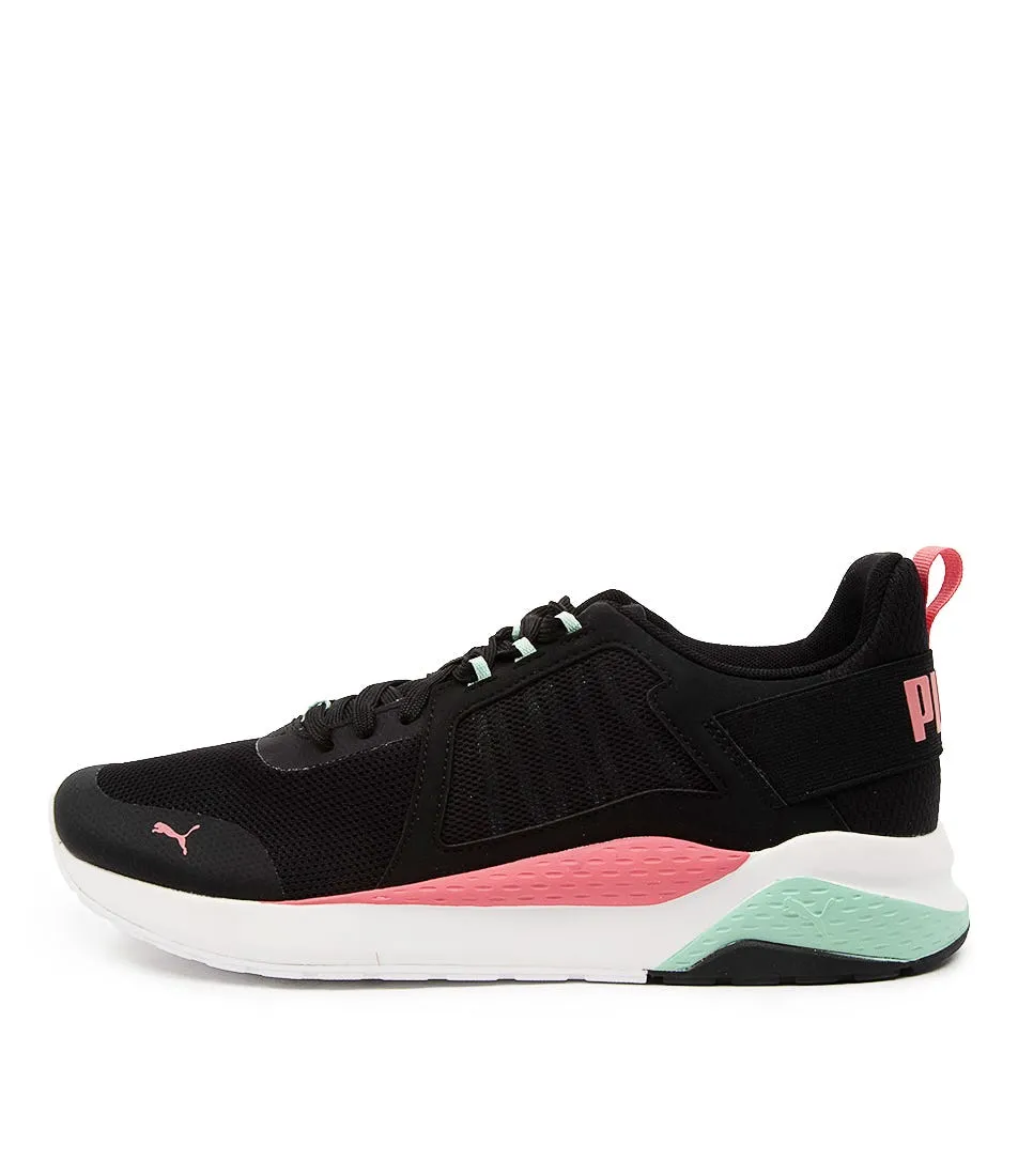 PUMA Anzarun Black-coral-green