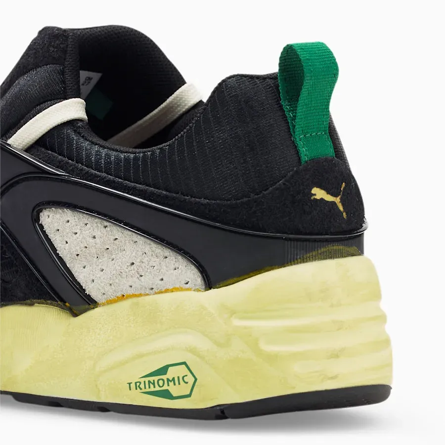 PUMA BLAZE OF GLORY THE NEVERWORN - Puma Black-Whisper White-Mellow Yellow