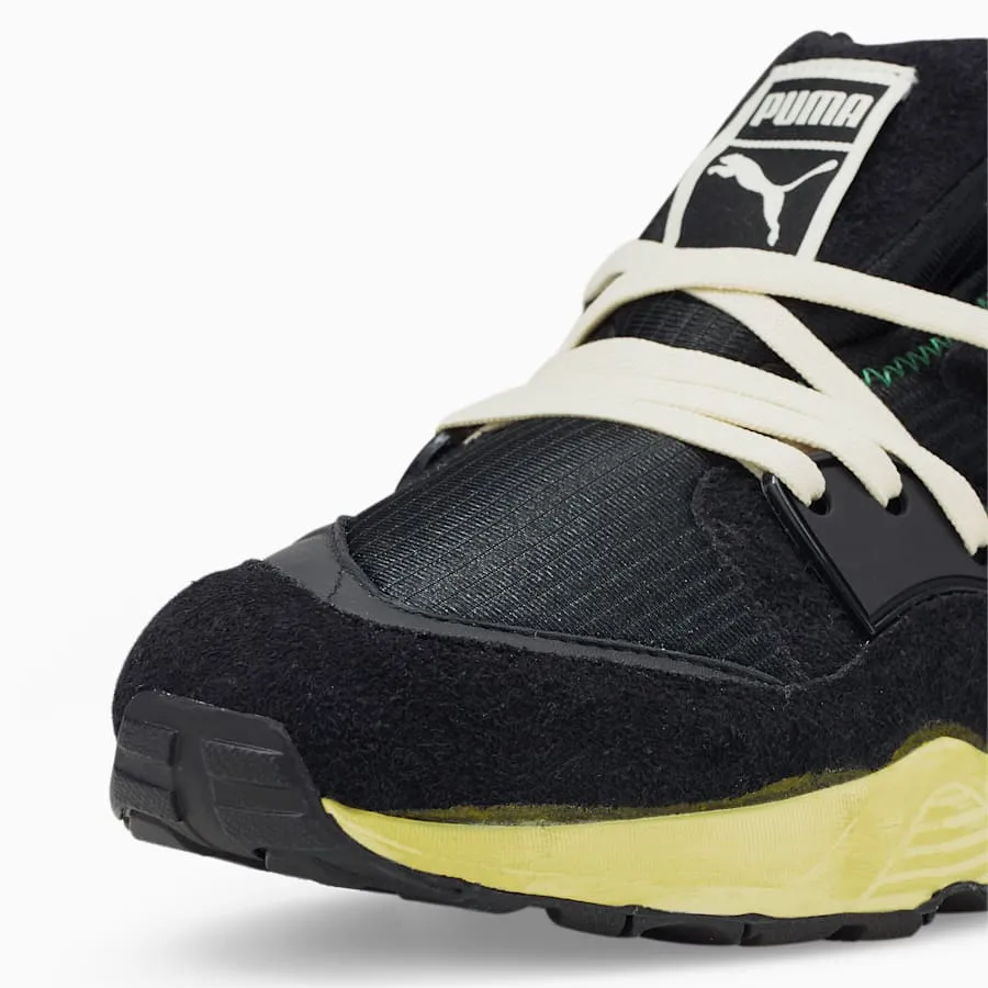 PUMA BLAZE OF GLORY THE NEVERWORN - Puma Black-Whisper White-Mellow Yellow