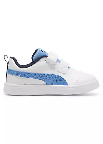 Puma Kids Courtflex V2 Woods V PS Trainers | Grattan