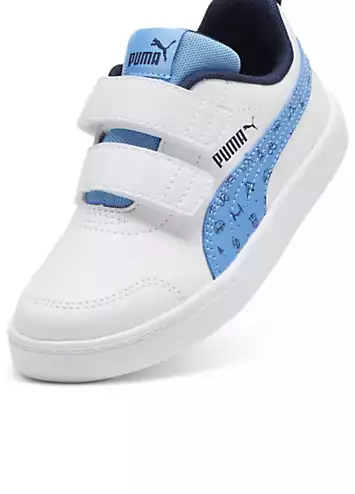 Puma Kids Courtflex V2 Woods V PS Trainers | Grattan