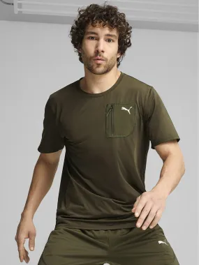 Puma Men's Flex Cargo Tee - Green