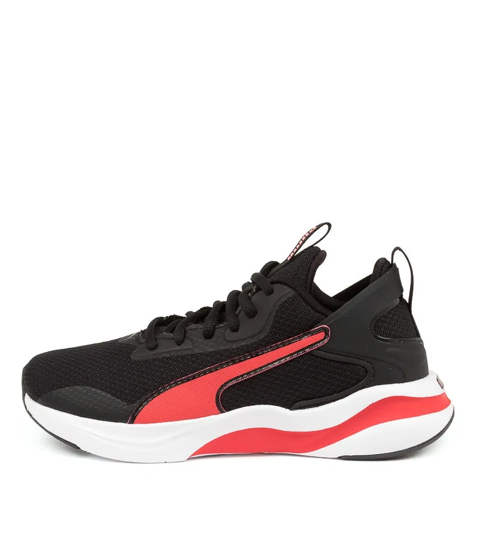 PUMA Softride Rift Jnr Blk-red