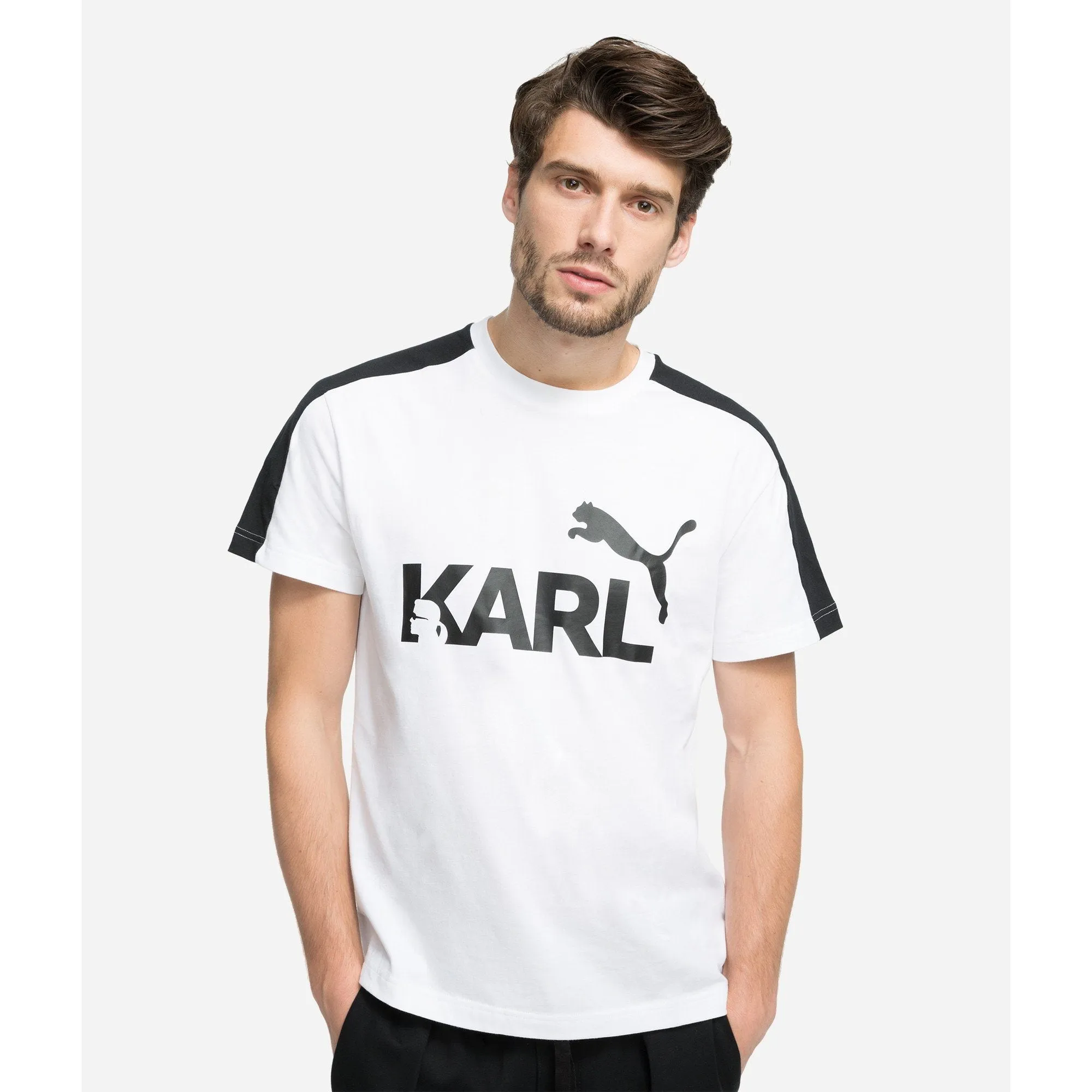 Puma x Karl Lagerfeld Tee Black White 576961-02