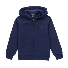 Ralph Lauren Blue Zip Hoodie For Boy