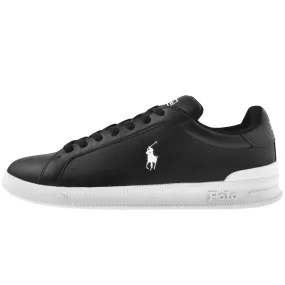 Ralph Lauren Heritage Court Trainers Black