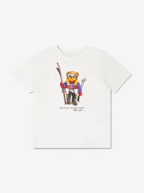 Ralph Lauren Kids - Baby Boys Ski Bear T-Shirt | Childsplay Clothing