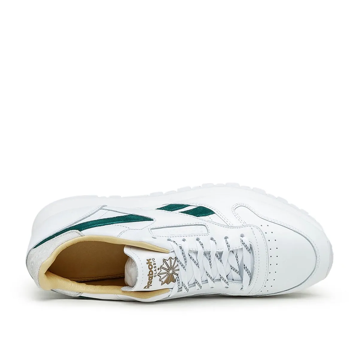 Reebok Classic Leather (White / Green / Gold)