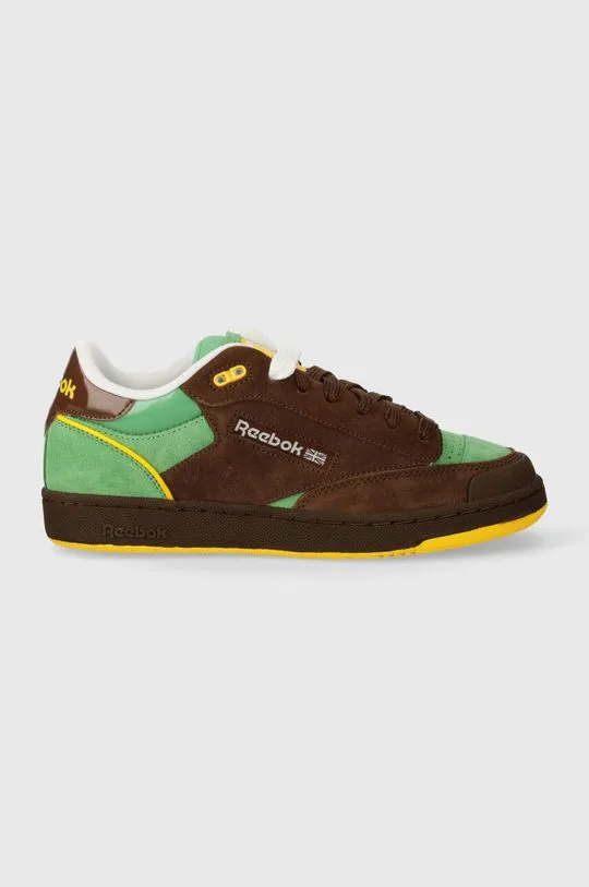 Reebok Classic suede sneakers Club C Bulc brown color 100074178