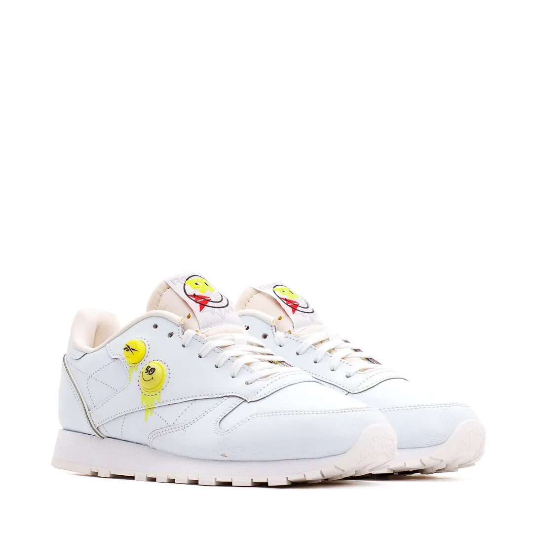 Reebok Classics x Smiley Men Classic Leather Pump 50th White GY1580