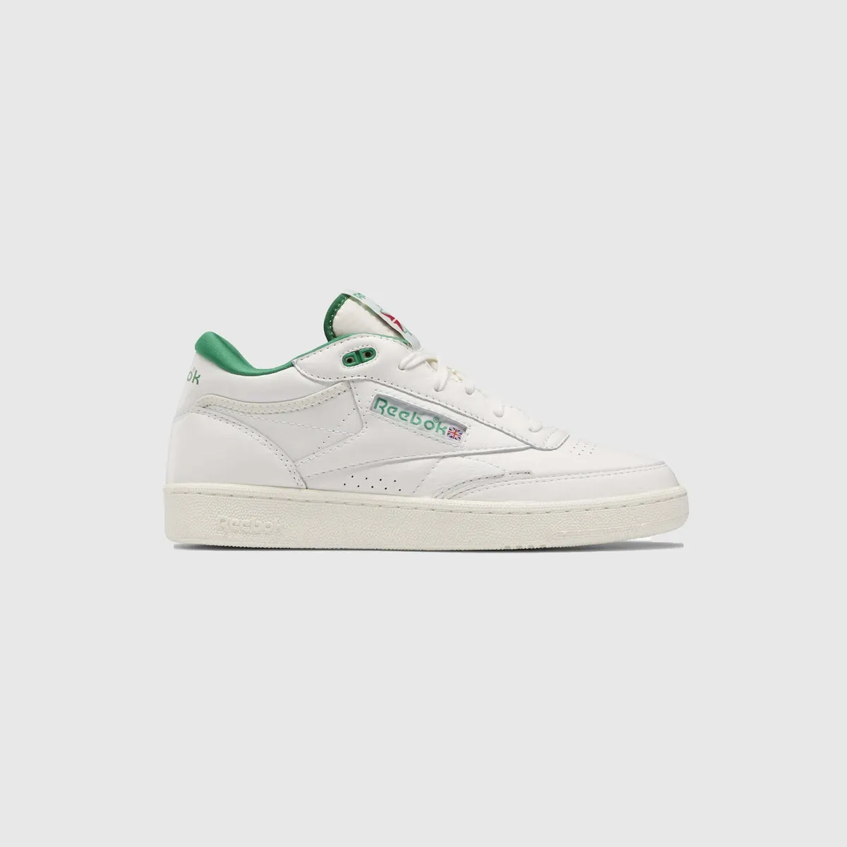 Reebok Club C Mid II Vintage - Chalk / Glen Green / Classic White