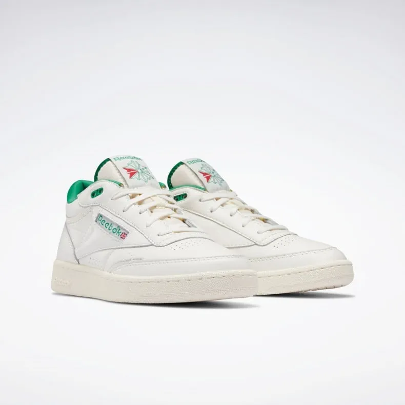 Reebok Club C Mid II Vintage (Chalk/Glen Green/Classic White)