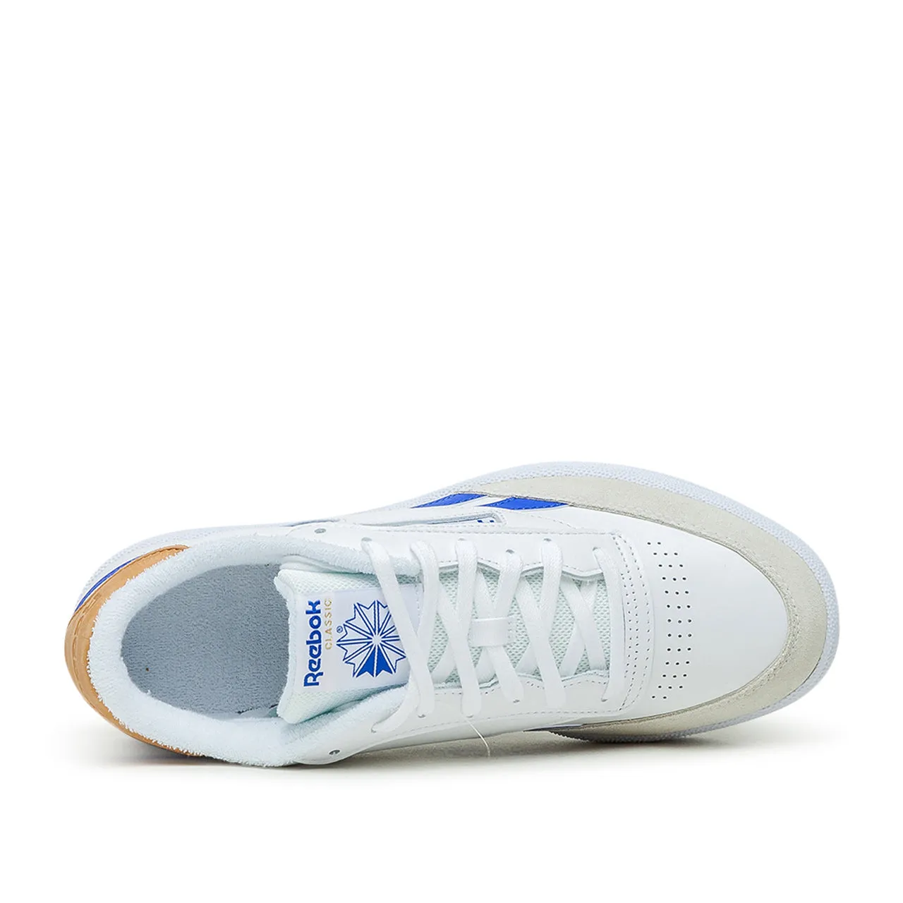 Reebok Club C Revenge (White / Beige / Blue)