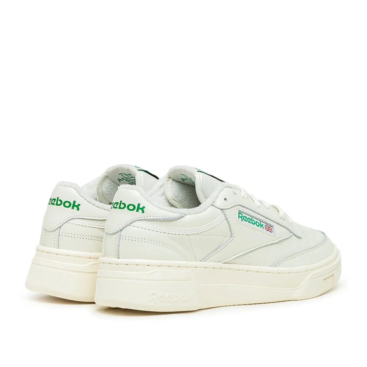 Reebok Club C Stacked (White / Green)