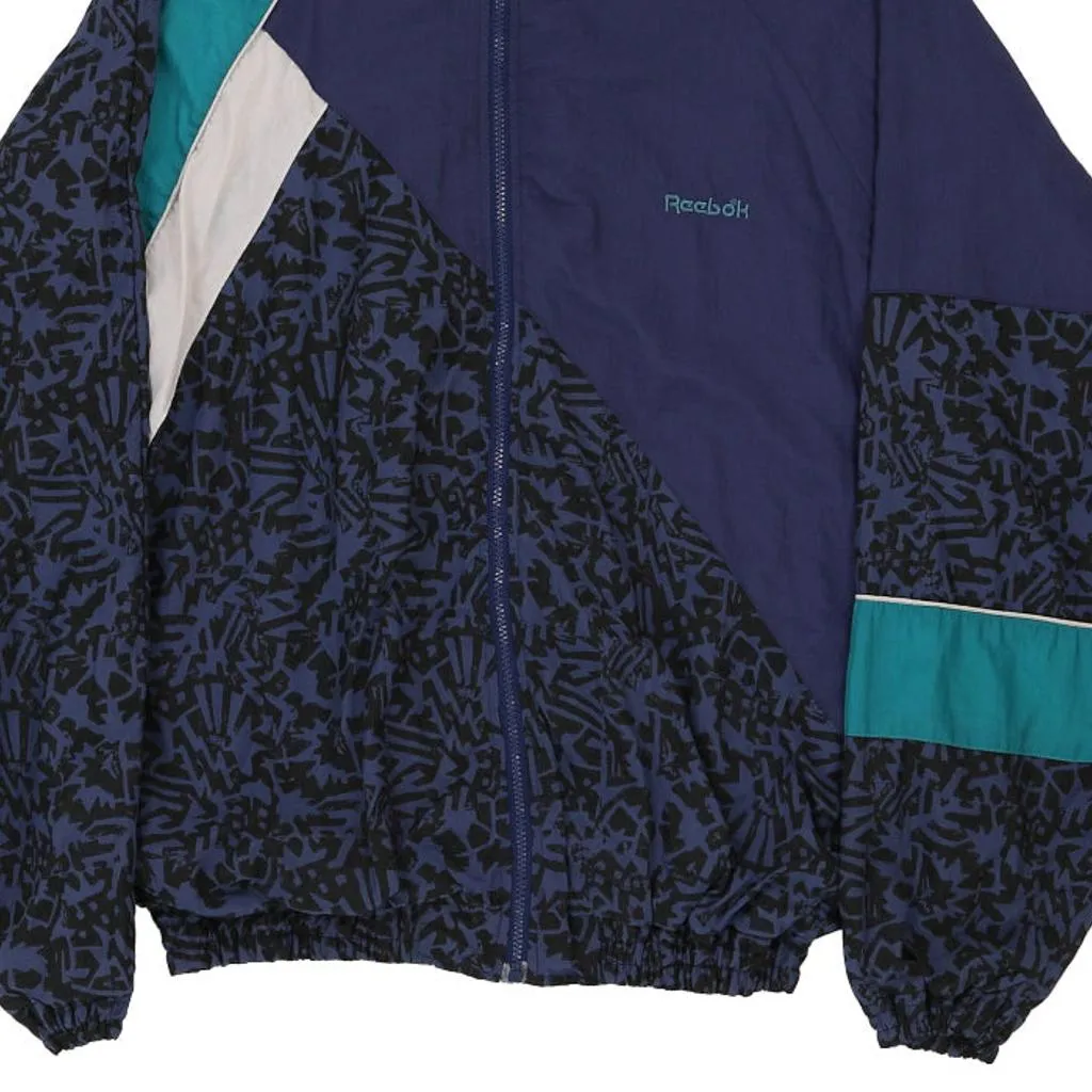 Reebok Shell Jacket - XL Navy Polyester