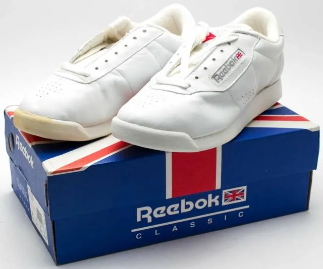 Reebok Women's Vintage 1990's OG Princess Shoe White 2-1...