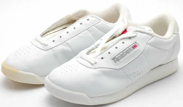 Reebok Women's Vintage 1990's OG Princess Shoe White 2-1...