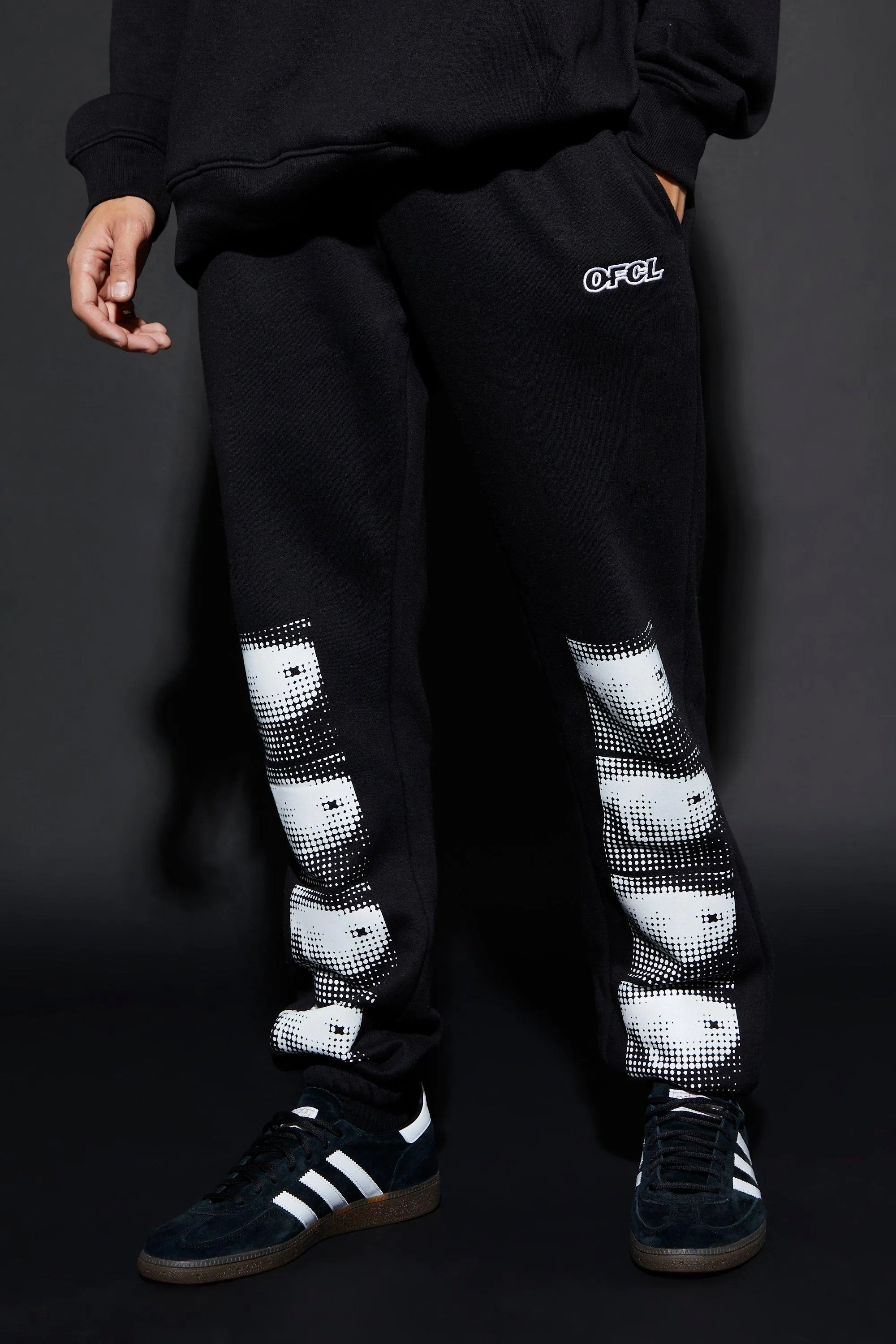 Regular Fit Eye Graphic Joggers