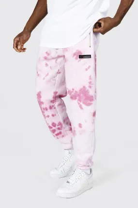 Regular Official Man Tie Dye Zip Joggers