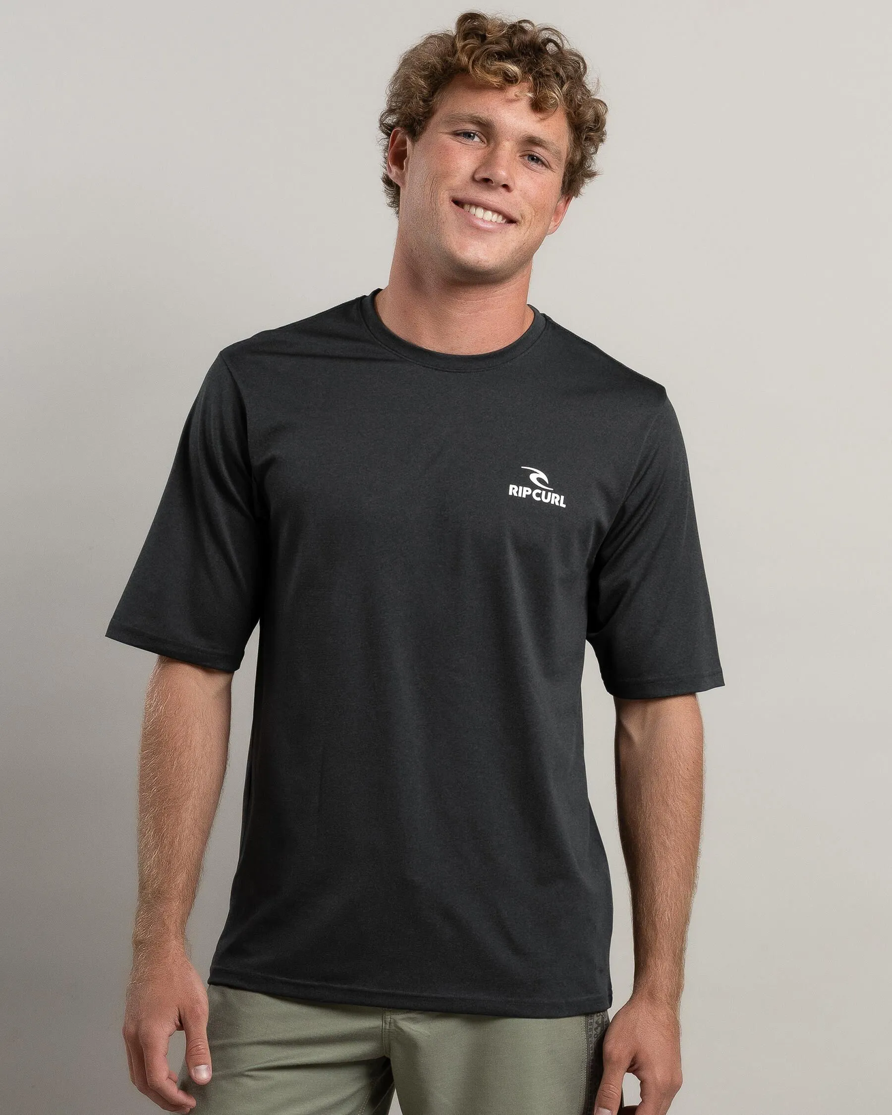 Rip Curl Stack UPF Short Sleeve Rash Vest