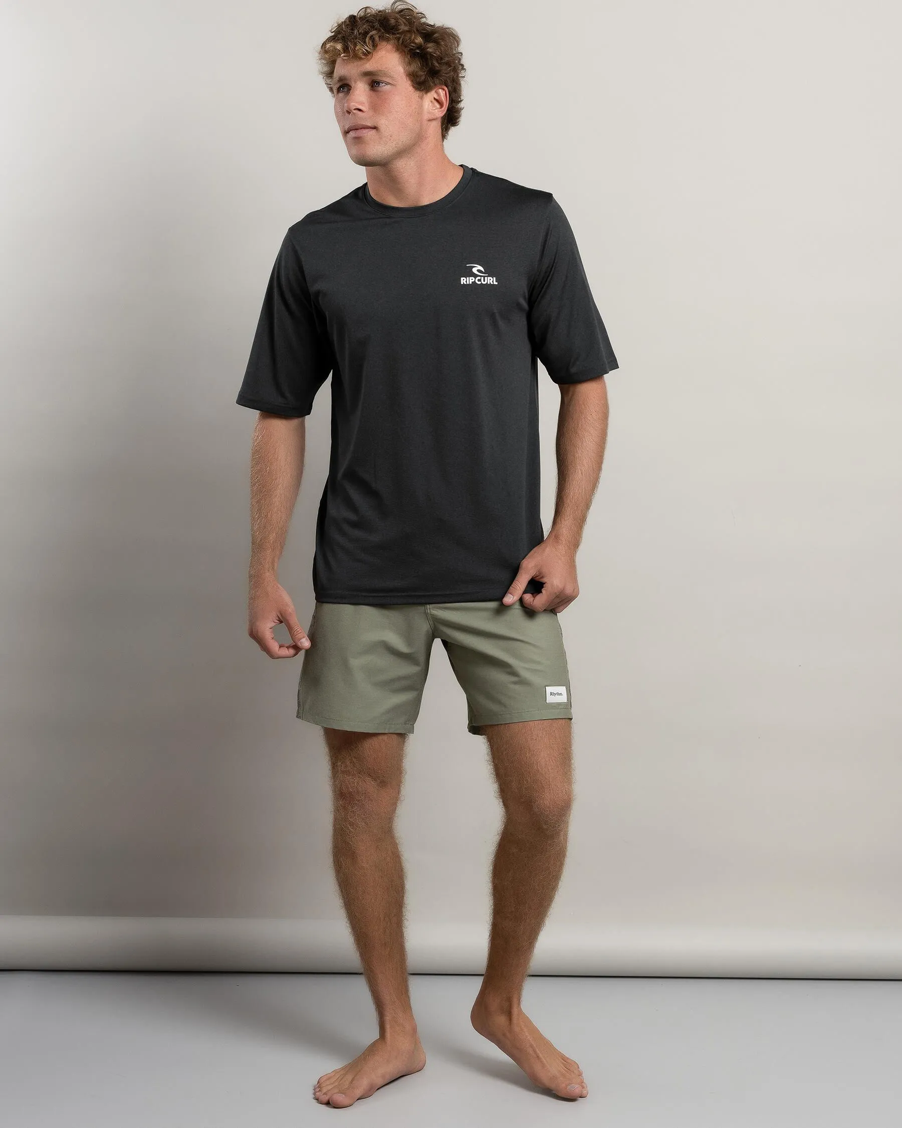 Rip Curl Stack UPF Short Sleeve Rash Vest