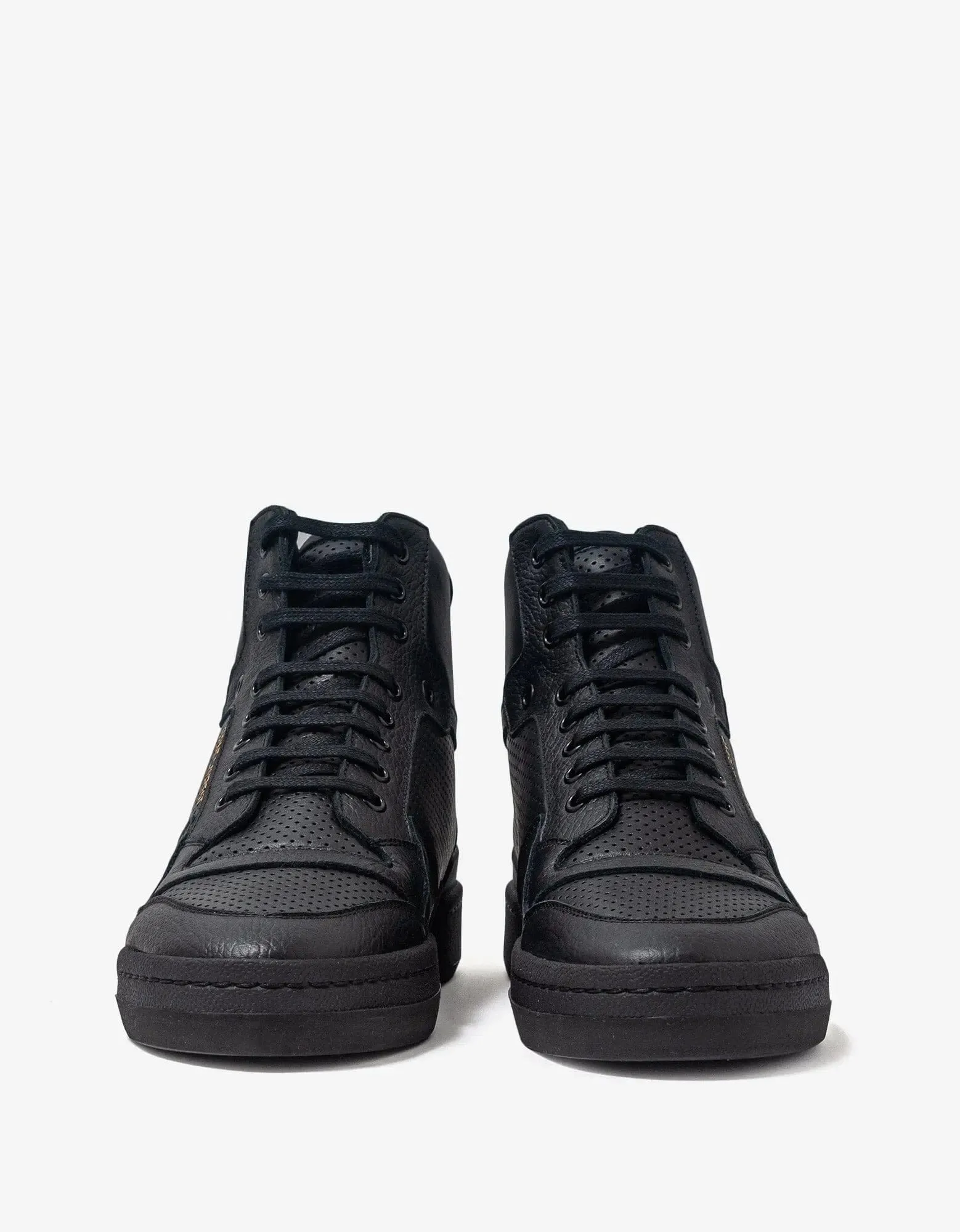 Saint Laurent Black SL/24 Mid Top Trainers