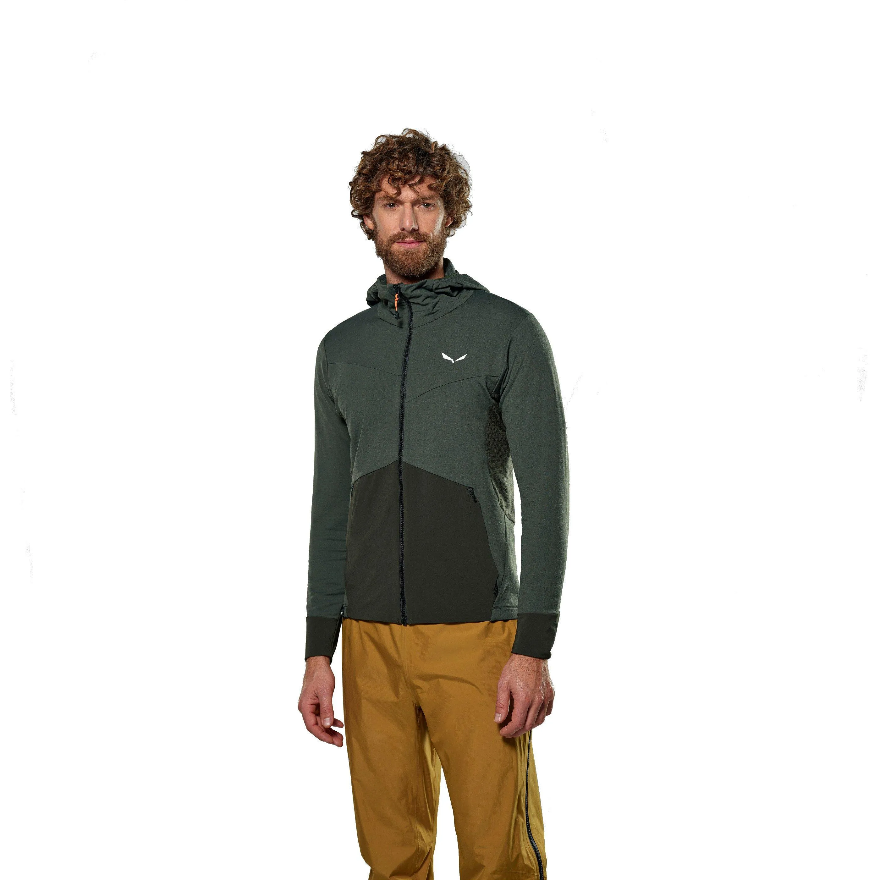 Salewa Men's Puez Alpine Merino Durastretch Jacket - Green | George Fisher