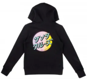 Santa Cruz Women's 'Japanese Dot' Hoodie - 'Black'