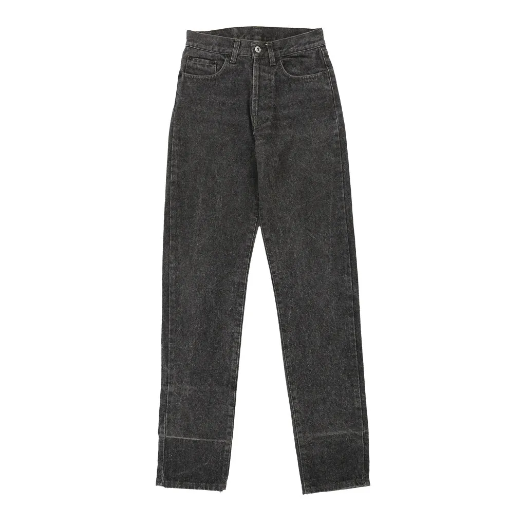 Schott Trousers - 26W UK 6 Grey Cotton