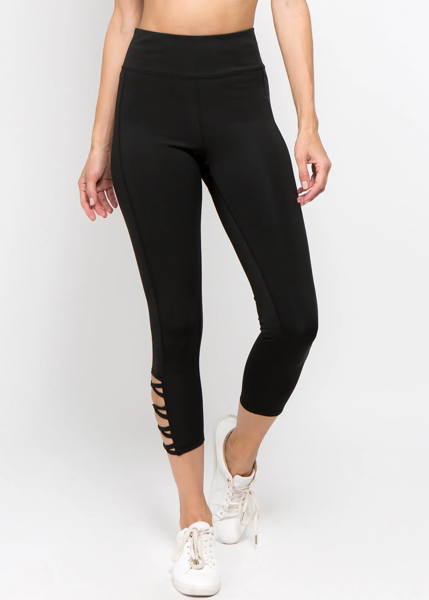 Shayne Lattice Ankle Workout Leggings