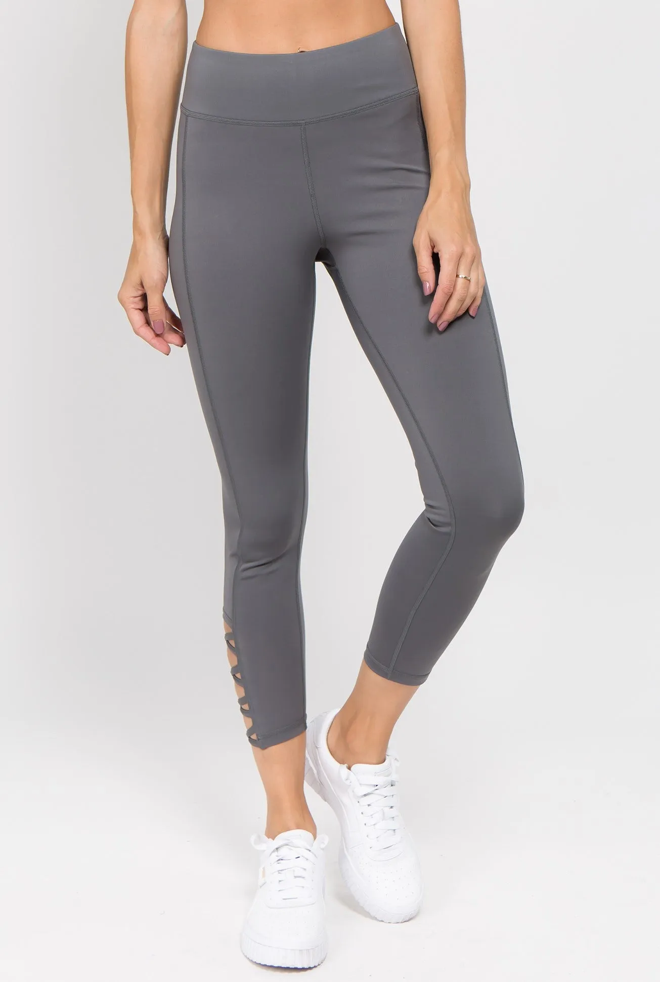 Shayne Lattice Ankle Workout Leggings