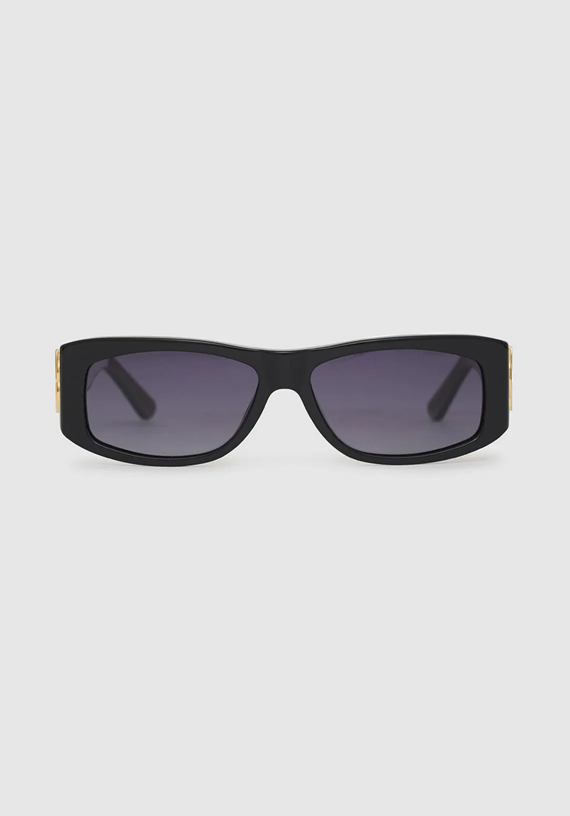 SIENA SUNGLASSES BLACK AND GOLD