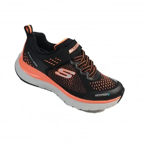 Skechers Ultra Groove - Aquasonik | Black | Childrens Sports Style Trainers