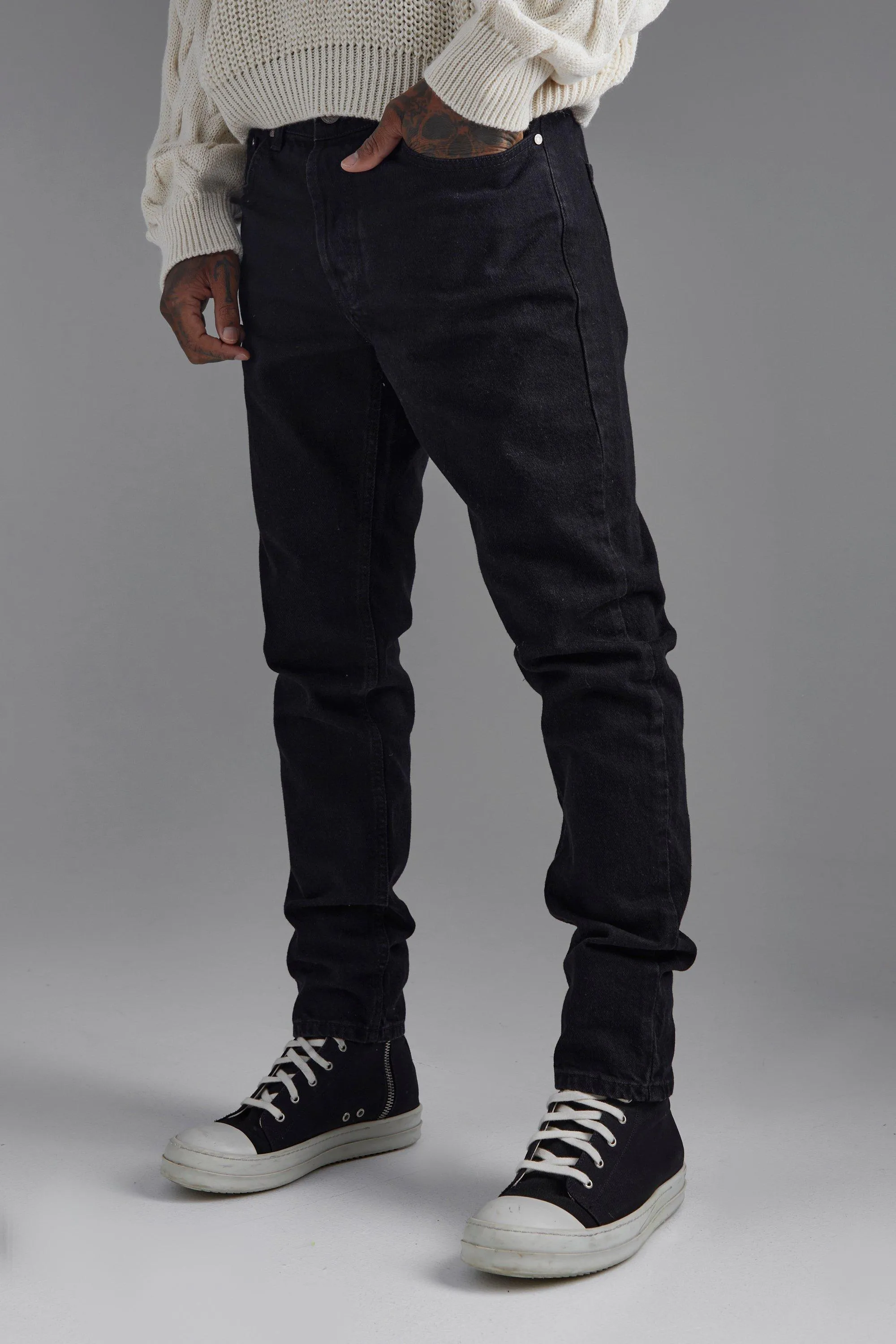 Slim Fit Rigid Jeans