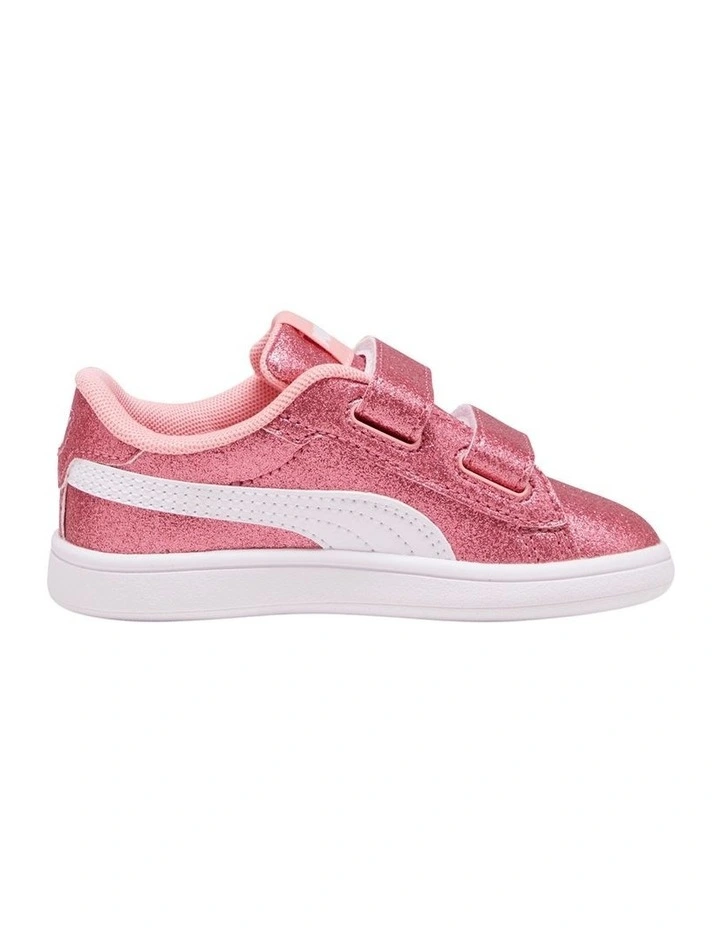 Smash 3.0 Glitz Glam Self-Fastening Infant Sneakers In Peach