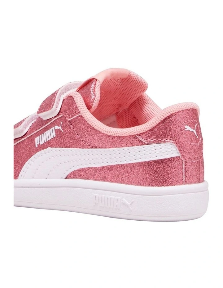 Smash 3.0 Glitz Glam Self-Fastening Infant Sneakers In Peach