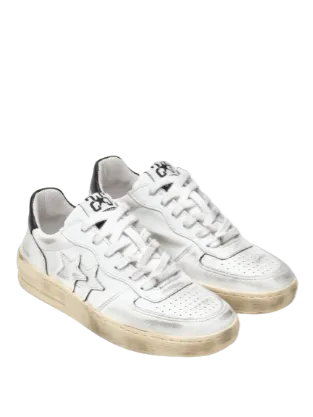 Sneakers Padel Bianco/Nero 2Star