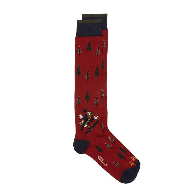 SOCKS DONALD DUCK SKI Unisex Red