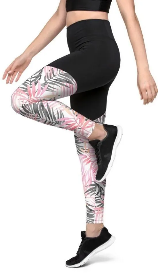 Soft Pink Compression Leggings