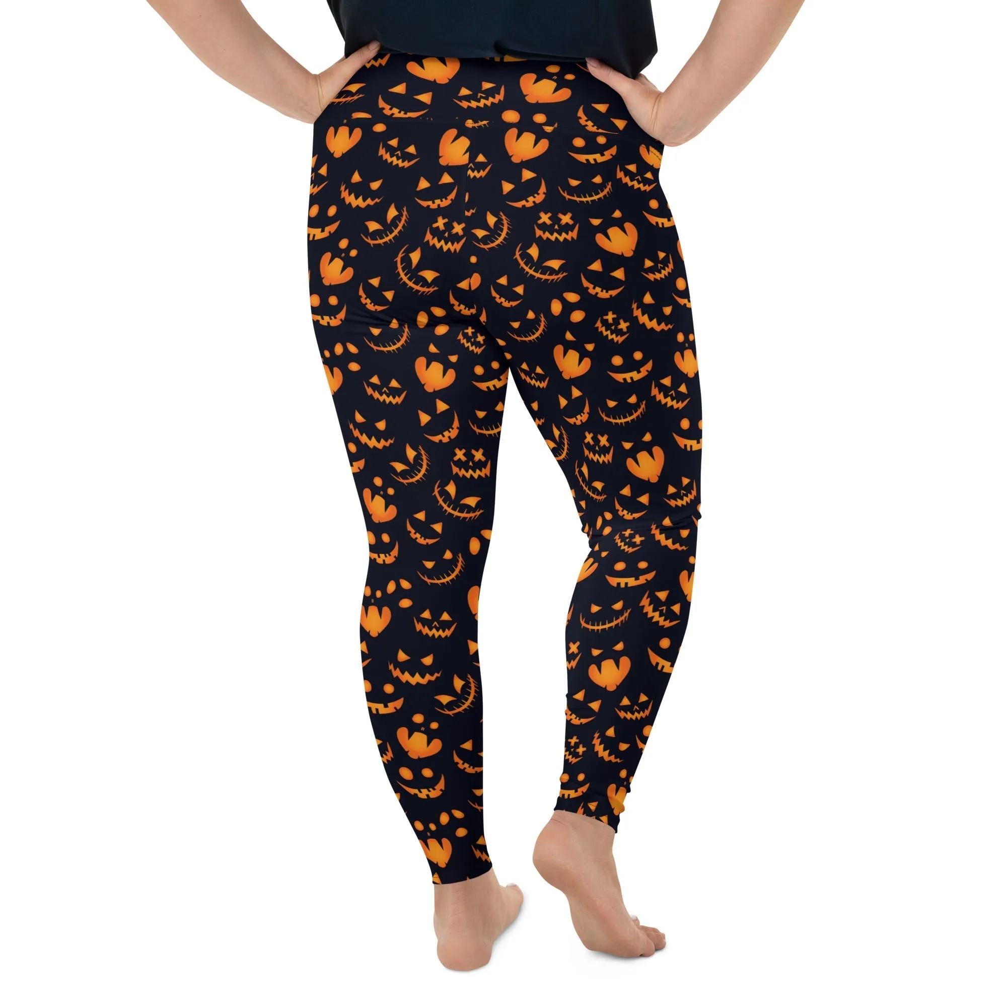 Spooktacular Halloween Plus Size Leggings