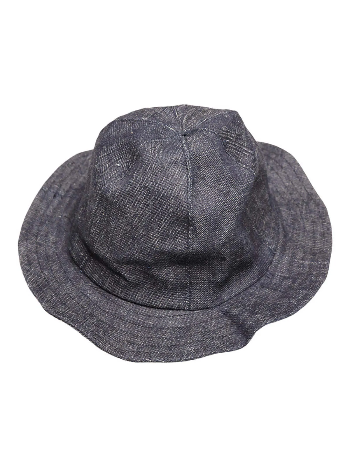 Studio Bucket Hat in Hemp Denim