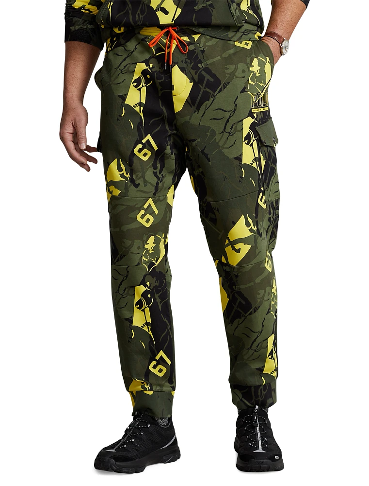 Summit Camo Logo-Print Joggers