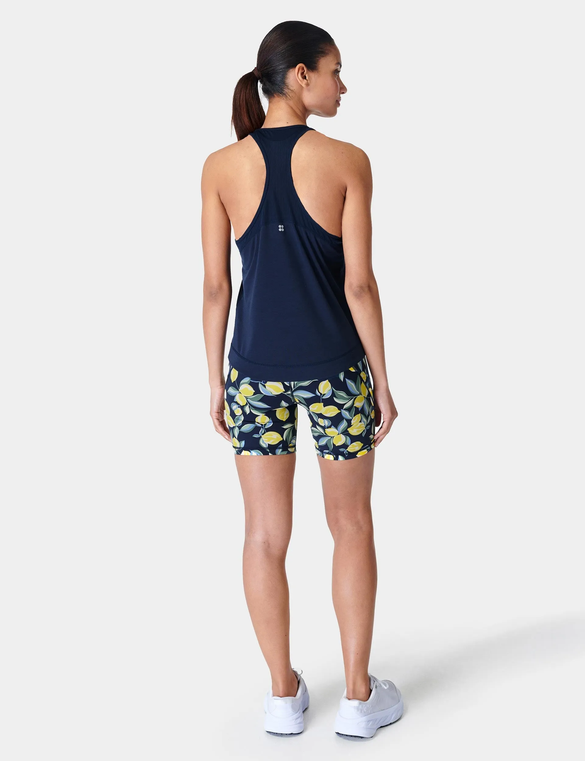 Sweaty Betty Breathe Easy Run Vest - Navy Blue