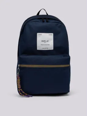 TECHNICAL FABRIC BACKPACK WITH PENDANT DETAIL